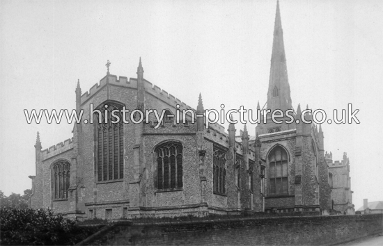 East View, Thaxted Church, Thaxted, Essex. c.1910